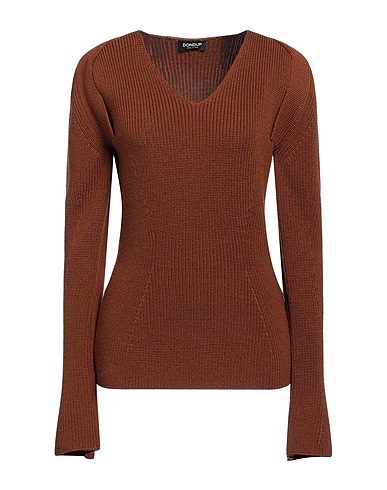 DONDUP Jumper Brown 100% Wool