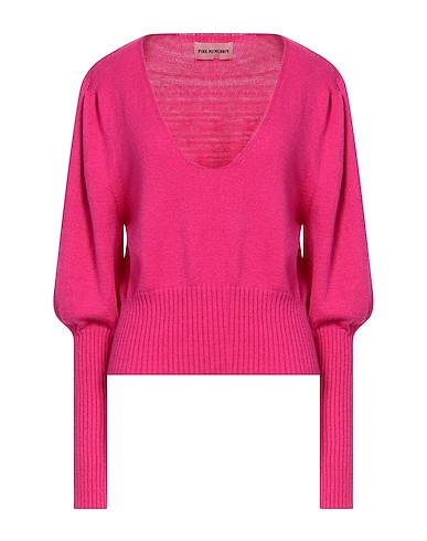 PINK MEMORIES Sweater Fuchsia 52% Viscose, 28% Polyester, 20% Polyamide