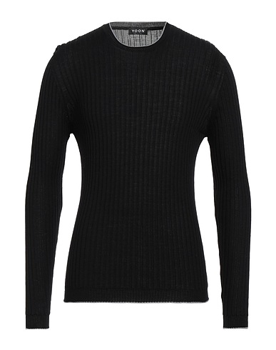 YOON Sweater Black 100% Virgin Wool