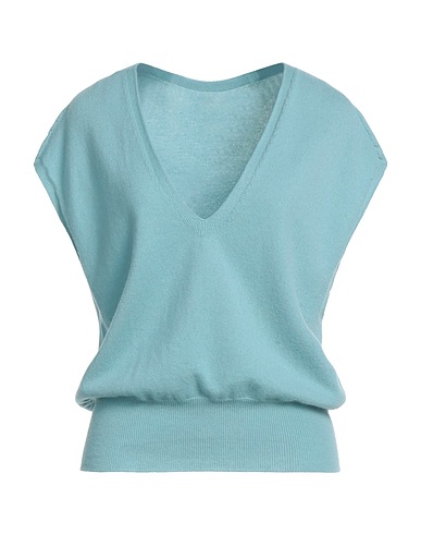 MALO Cashmere blend Sky blue 100% Cashmere