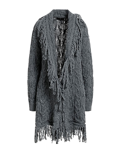 ANGELA MELE MILANO Cardigan Grey 75% Acrylic, 10% Viscose, 10% Wool, 5% Alpaca wool