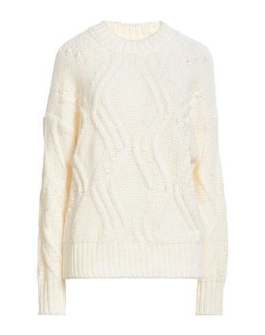 ANGELA MELE MILANO Jumper White 75% Acrylic, 10% Viscose, 10% Wool, 5% Alpaca wool