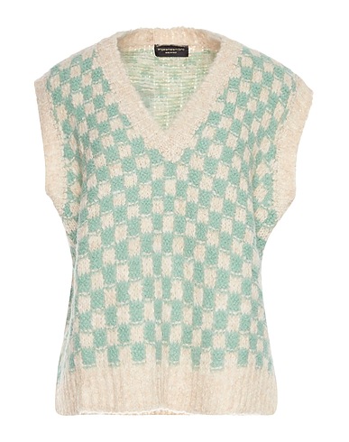 ANGELA MELE MILANO Sleeveless sweater Light green 60% Acrylic, 20% Mohair wool, 10% Wool, 10% Polyamide