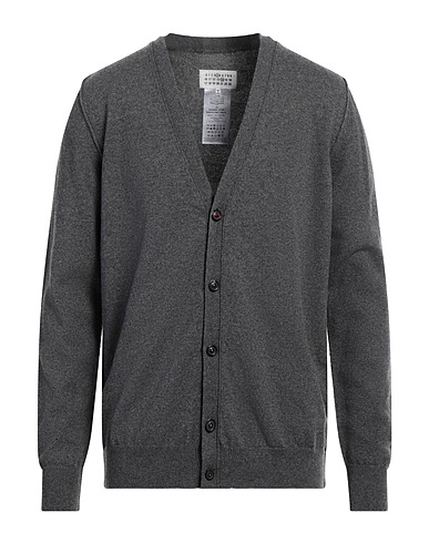 MAISON MARGIELA Cardigan Grigio 100% Cachemire