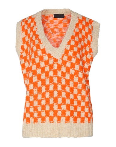 ANGELA MELE MILANO Jumper Orange 60% Acrylic, 20% Mohair wool, 10% Wool, 10% Polyamide