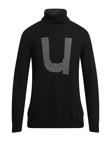UNGARO Turtleneck Black 40% Viscose, 30% Polyamide, 25% Wool, 5% Cashmere