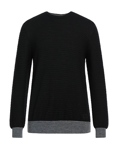 UNGARO Pullover Schwarz 50% Merinowolle, 50% Dralon®