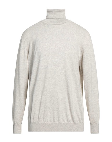 DONDUP Turtleneck Light grey 100% Merino Wool