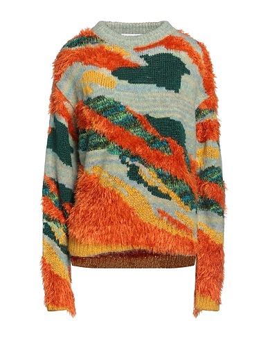 KOCHÉ Jumper Sky blue 72% Polyamide, 20% Wool, 6% Mohair wool, 1% Metallic fiber, 1% Alpaca wool