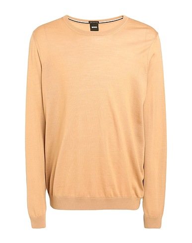 BOSS Jumper Camel 100% Virgin Wool