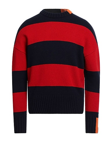 RIGHT FOR Jumper Navy blue 70% Wool, 25% Polyamide, 5% Other Fibres