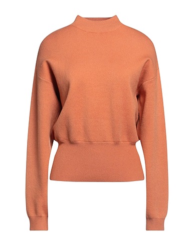MINUS Polo neck Rust 52% Viscose, 28% Polyester, 20% Nylon