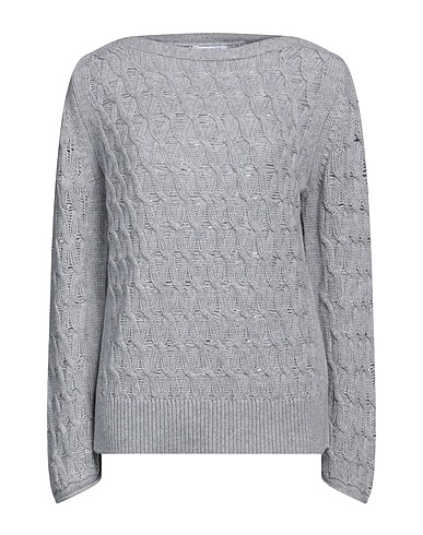 MALO Pullover Hellgrau 70% Wolle, 30% Kaschmir