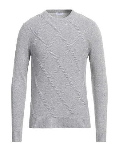 MALO Pullover Grau 70% Wolle, 30% Kaschmir