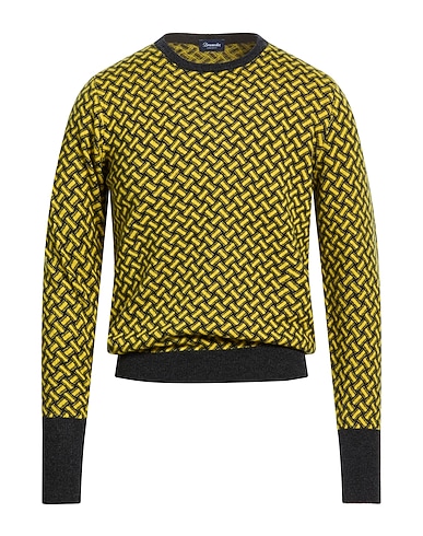DRUMOHR Cashmere jumper Yellow 100% Cashmere