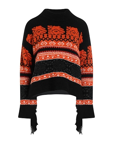 GAëLLE Paris Turtleneck Black 53% Synthetic fibers, 15% Mohair wool, 15% Wool, 12% Alpaca wool, 5% Cotton