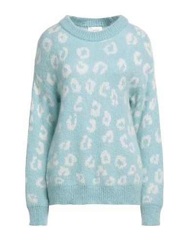 VICOLO Pullover Celeste 40% Acrilico, 30% Lana mohair, 30% Poliammide