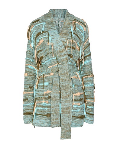CANESSA Cardigan Turquoise 60% Cashmere, 40% Viscose