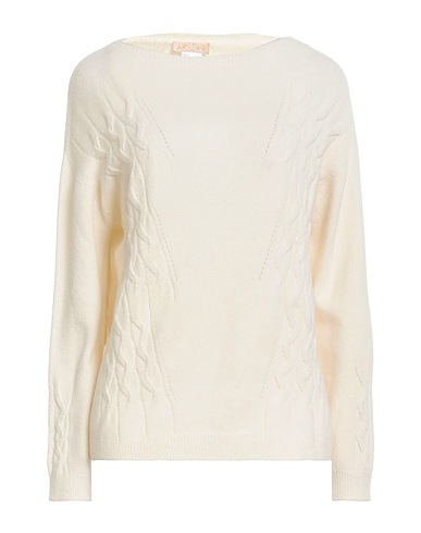 C'EST MOI Pullover Elfenbein 50% Viskose, 27% Polyester, 23% Polyamid