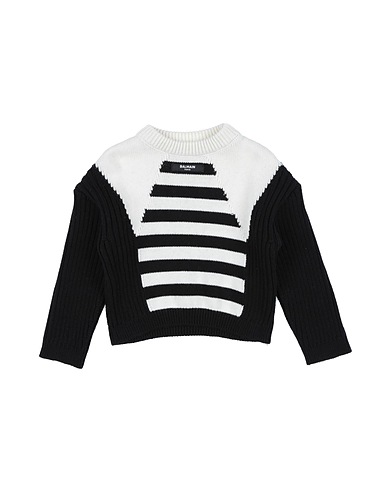 BALMAIN Jumper White 85% Cotton, 15% Cashmere