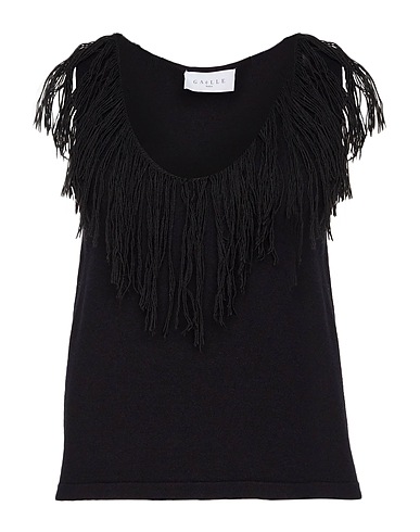 GAëLLE Paris Jumper Black 52% Viscose, 26% Polyester, 22% Polyamide