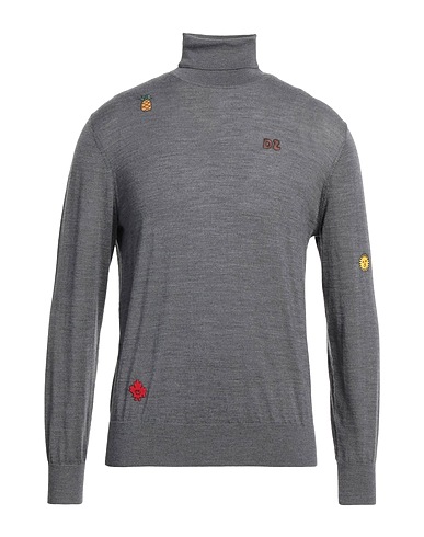 DSQUARED2 Polo neck Grey 100% Wool