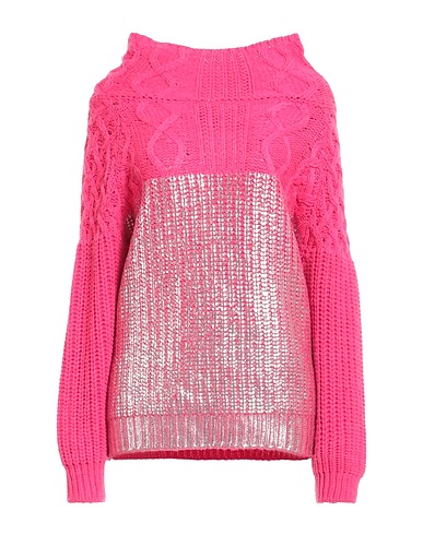 GAëLLE Paris Rollkragenpullover Fuchsia 74% Acryl, 26% Polyester