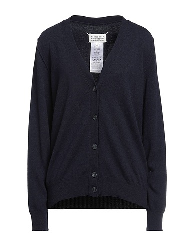 MAISON MARGIELA Cardigan Navy 100% Cashmere