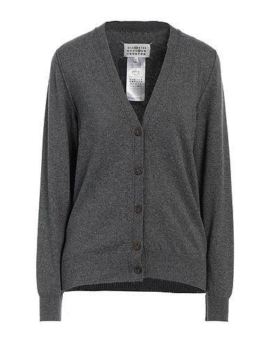 MAISON MARGIELA Cardigan Piombo 100% Cachemire