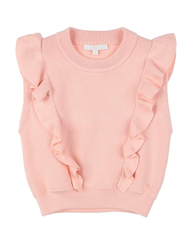 CHLOÉ ニットベスト ペールピンク コットン 90% / ウール 10%