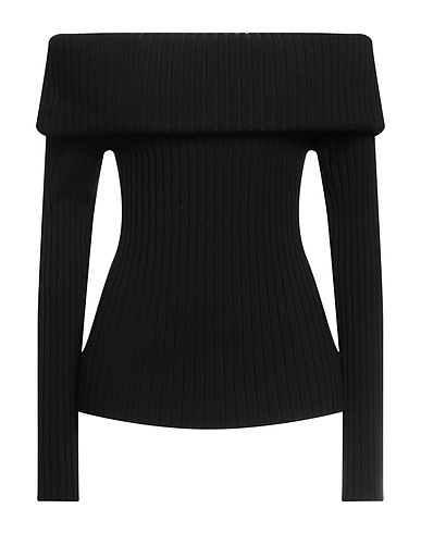 TORY BURCH Jumper Black 58% Viscose, 25% Polyester, 15% Polyamide, 2% Elastane