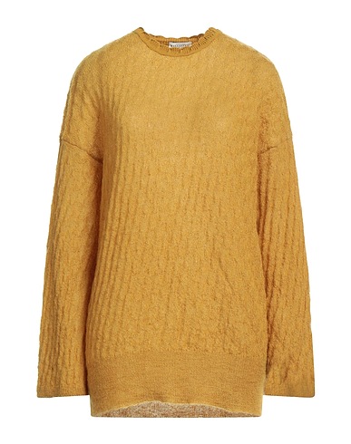 BALLANTYNE Jumper Mustard 45% Mohair wool, 39% Polyamide, 16% Wool