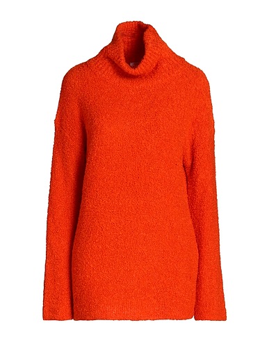 PATRIZIA PEPE Turtleneck Orange 63% Acrylic, 25% Wool, 12% Polyamide