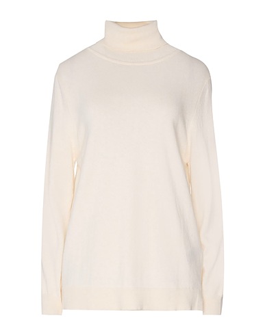BARBOUR Polo neck Cream 55% Wool, 45% Cotton