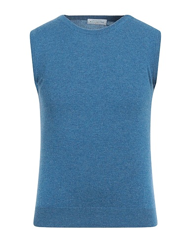 BALLANTYNE Cashmere jumper Slate blue 100% Cashmere