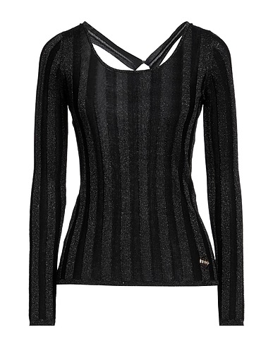 PINKO Pullover Nero 77% Viscosa, 23% Poliestere
