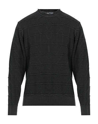 IUTER Pullover Braungrau 100% Baumwolle