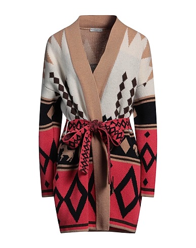 BALLANTYNE Cardigan Sand 100% Wool