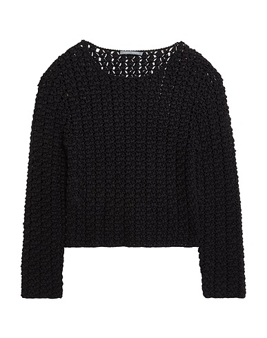 ALBERTA FERRETTI Jersey Negro 100% Lana Virgen