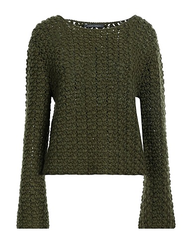 ALBERTA FERRETTI Jumper Green 100% Virgin Wool