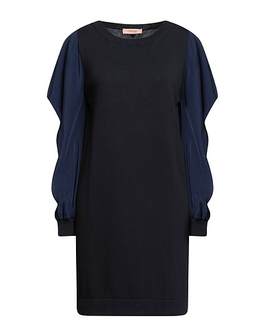 TWINSET Jumper Midnight blue 100% Cotton, Acetate, Silk