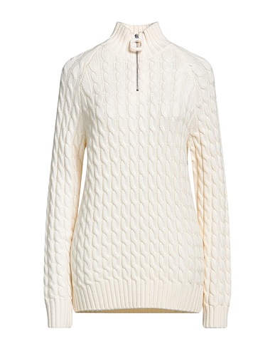 JW ANDERSON Polo neck Ivory 100% Merino Wool