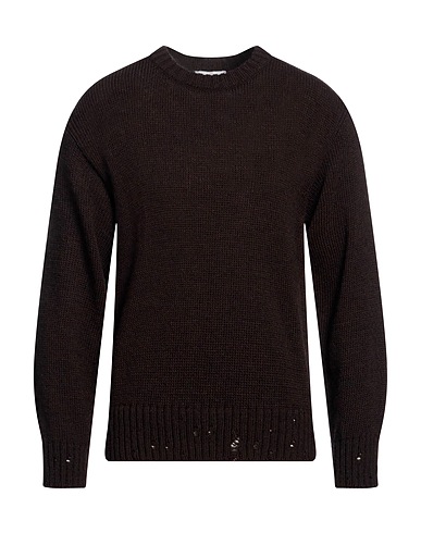 BELLWOOD Jumper Dark brown 60% Acrylic, 15% Alpaca wool, 15% Wool, 10% Viscose