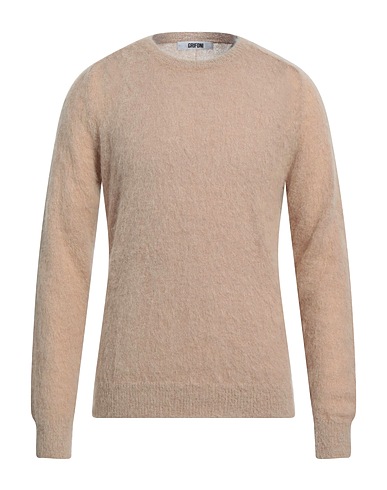 GRIFONI Jumper Beige 48% Polyamide, 26% Alpaca wool, 26% Mohair wool