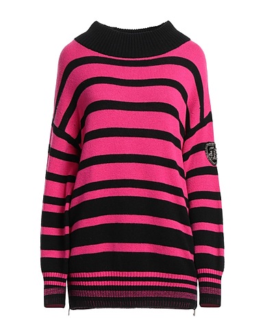 ERMANNO SCERVINO Cashmere blend Fuchsia 100% Cashmere, Brass, Acrylic, Cotton, Glass