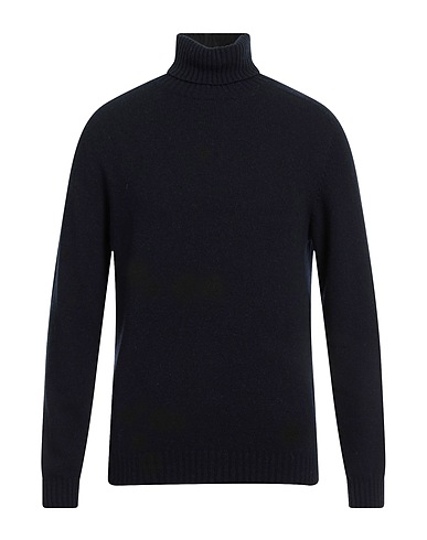 MALO Turtleneck Midnight blue 80% Virgin Wool, 20% Cashmere