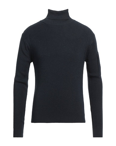 C.P. COMPANY Turtleneck Midnight blue 60% Wool, 40% Acrylic