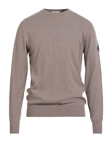 ROŸ ROGER'S Pullover Hellbraun 45% Wolle, 25% Polyamid, 25% Viskose, 5% Kaschmir