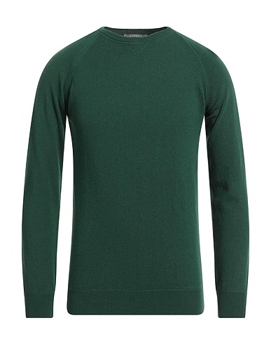 ANDREA FENZI Jumper Emerald green 40% Merino Wool, 30% Viscose, 20% Polyamide, 10% Cashmere