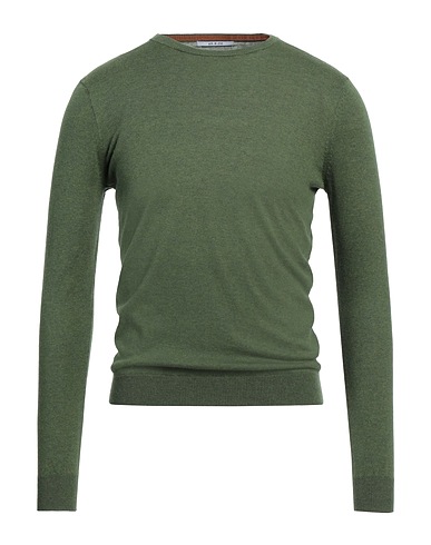 AT.P.CO Pullover Verde militare 94% Cotone, 3% Lana, 3% Cachemire
